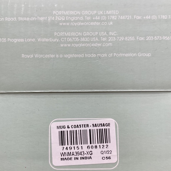 NWT. Royal Worcester, mug and coaster set. - Picture 9 of 9